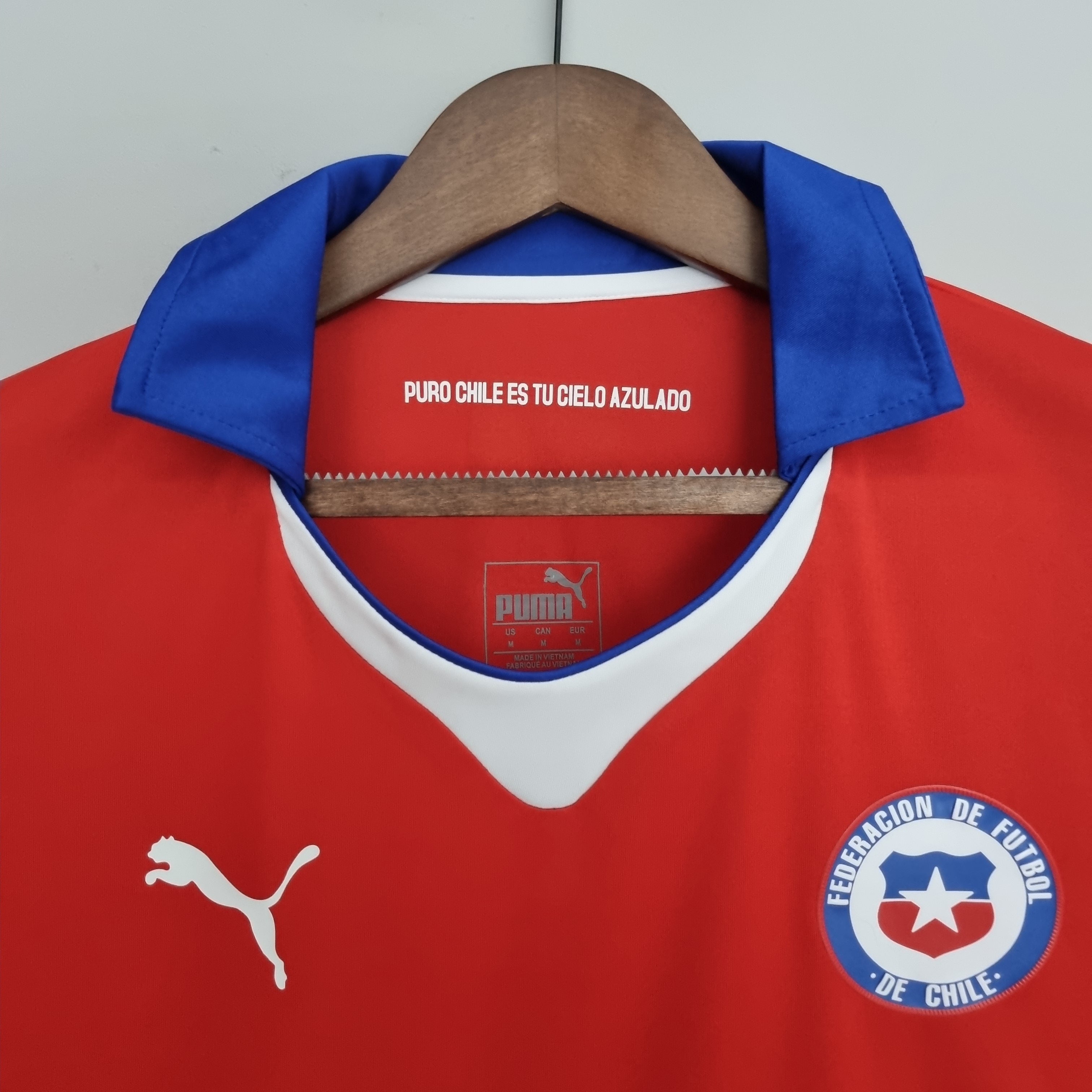 Camiseta Chile 2014 - Local - Retro