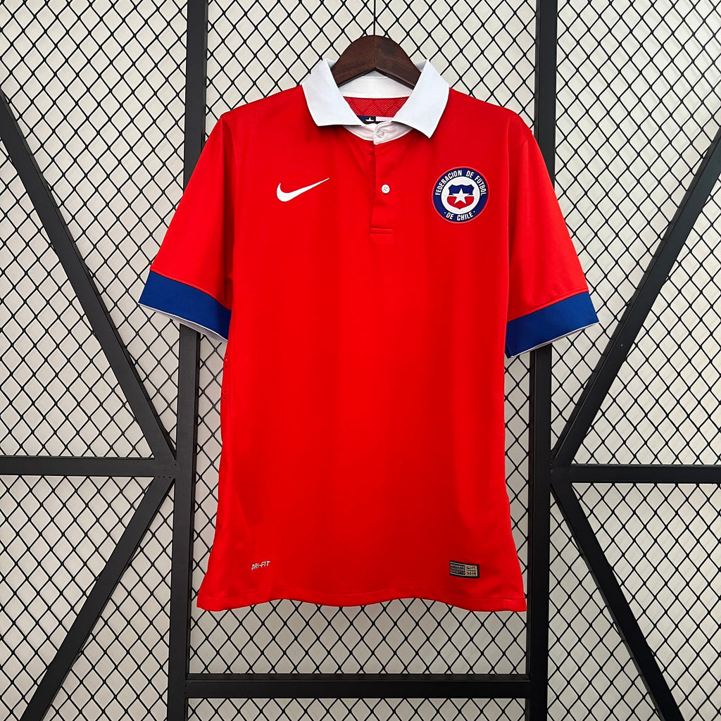 Camiseta Chile 2015-16 - Local - Retro