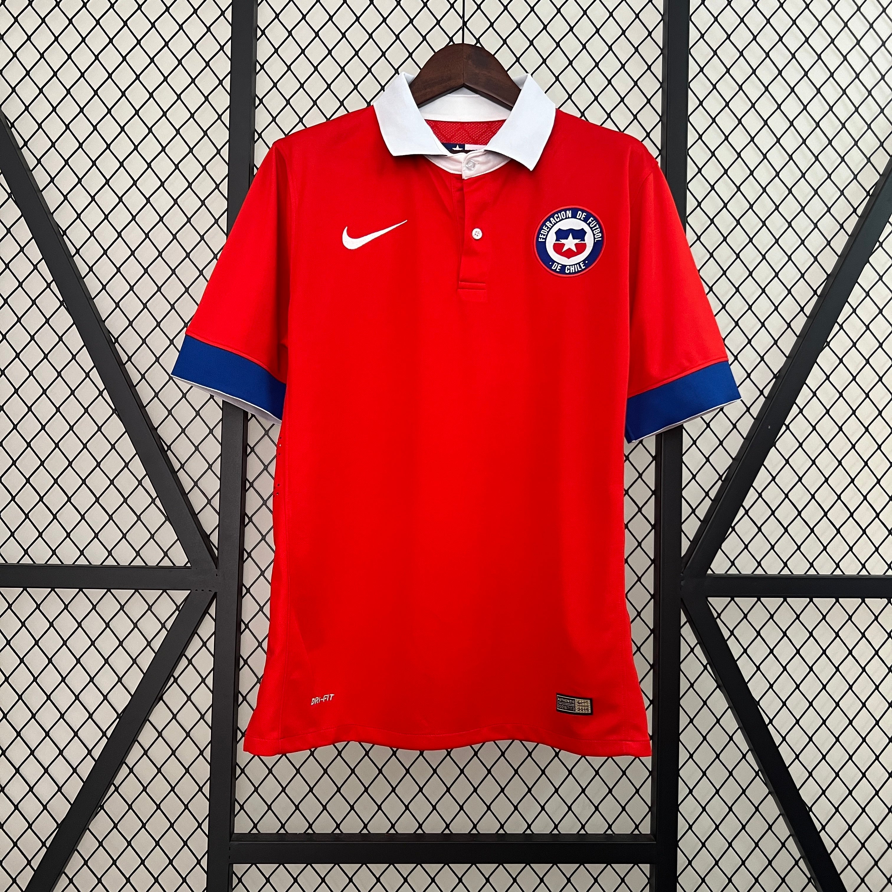 Camiseta Chile 2015-16 - Local - Retro