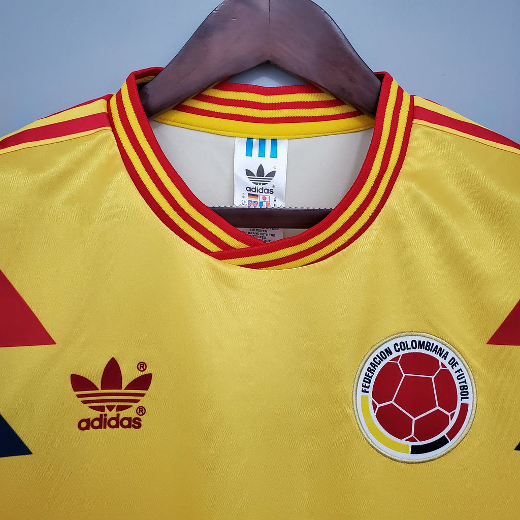 Camiseta Colombia 1990 - Local - Retro