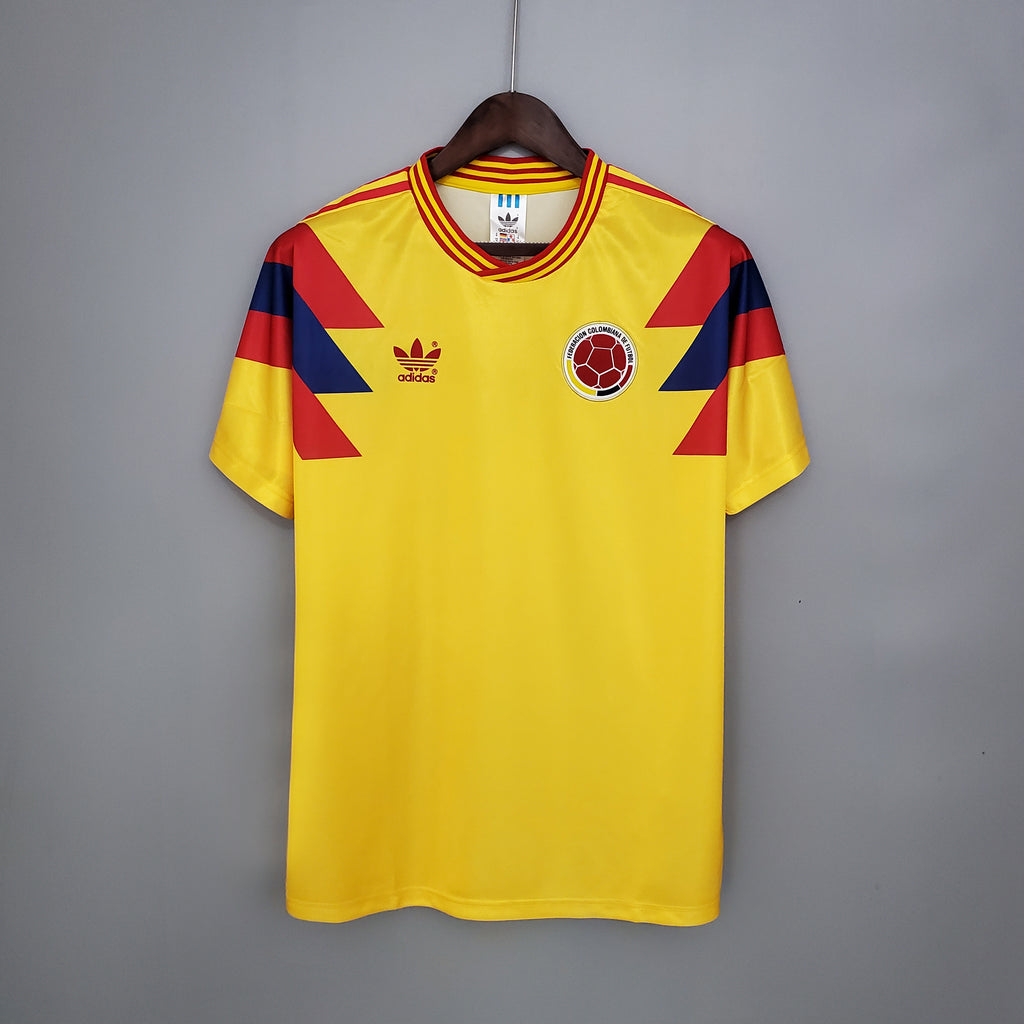 Camiseta Colombia 1990 - Local - Retro
