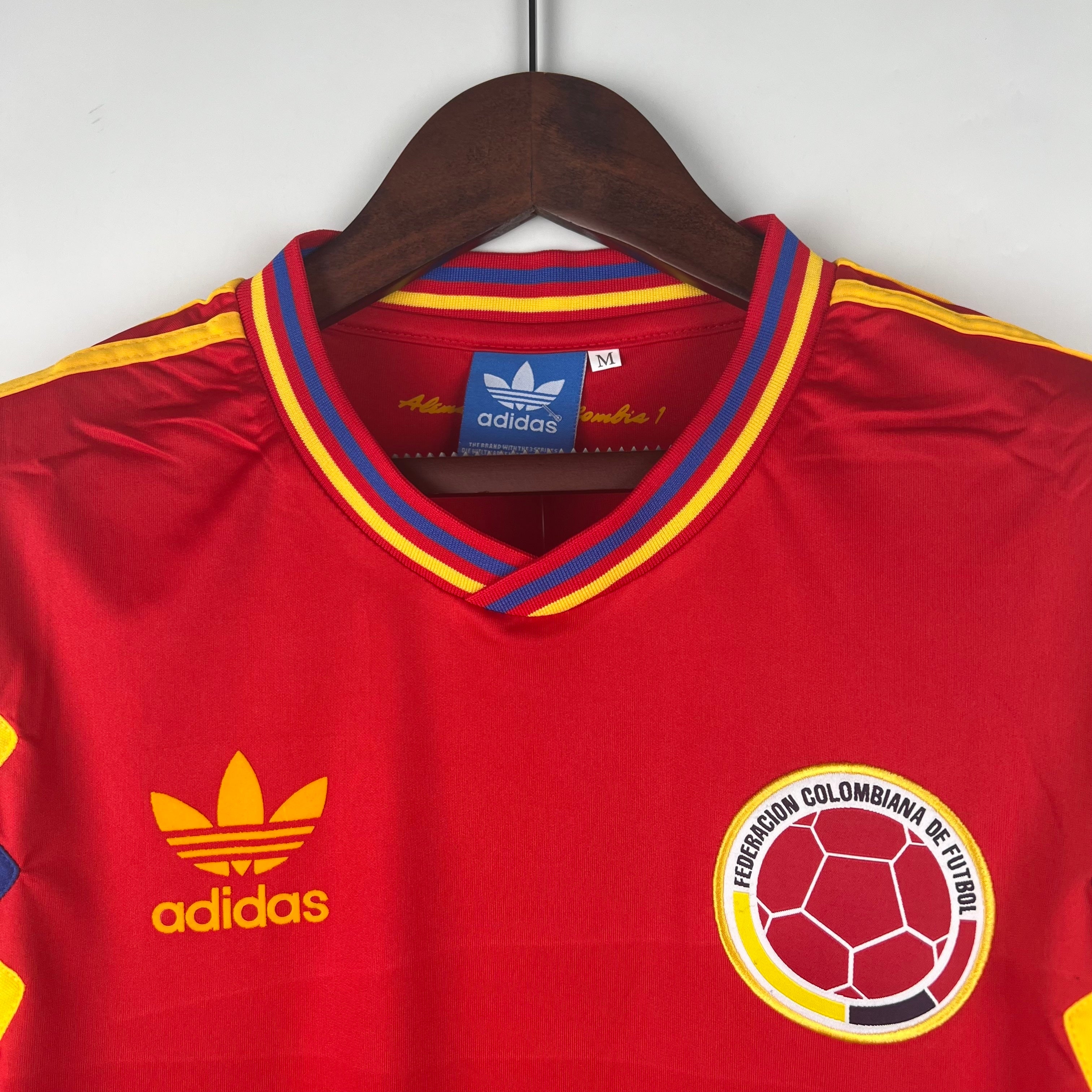 Camiseta Colombia 1990 - Visitante - Retro