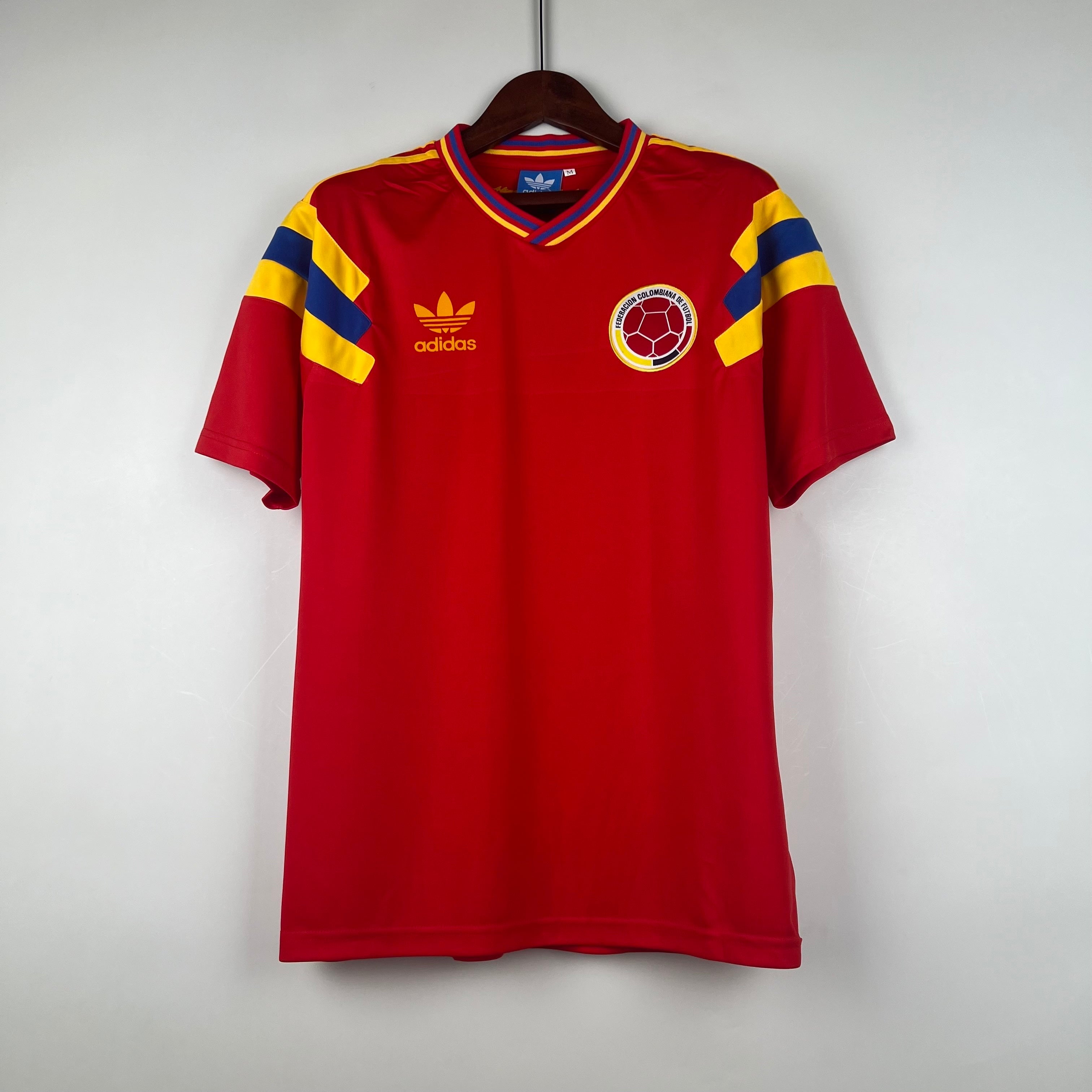 Camiseta Colombia 1990 - Visitante - Retro