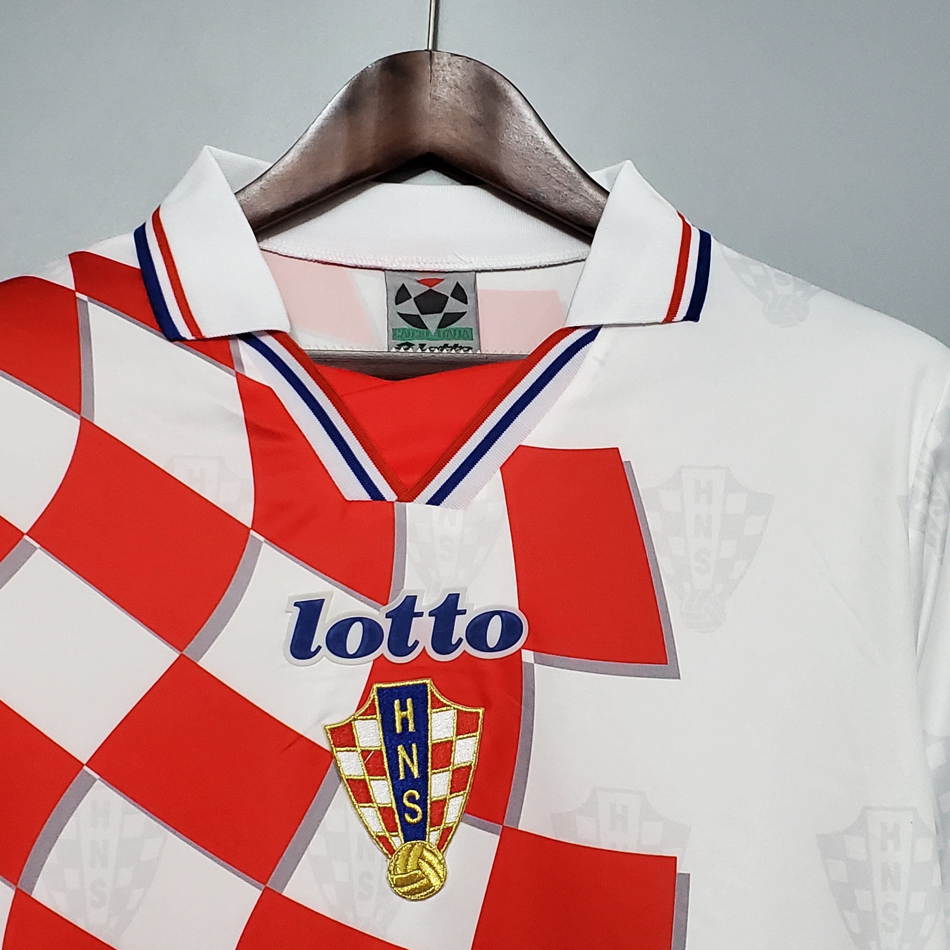 Camiseta Croacia 1998 - Visitante - Retro