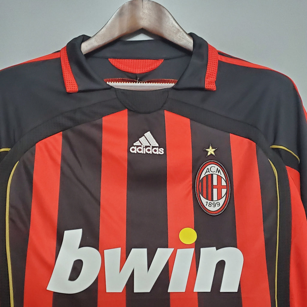 Camiseta Milan 2006-07 - Local - Retro