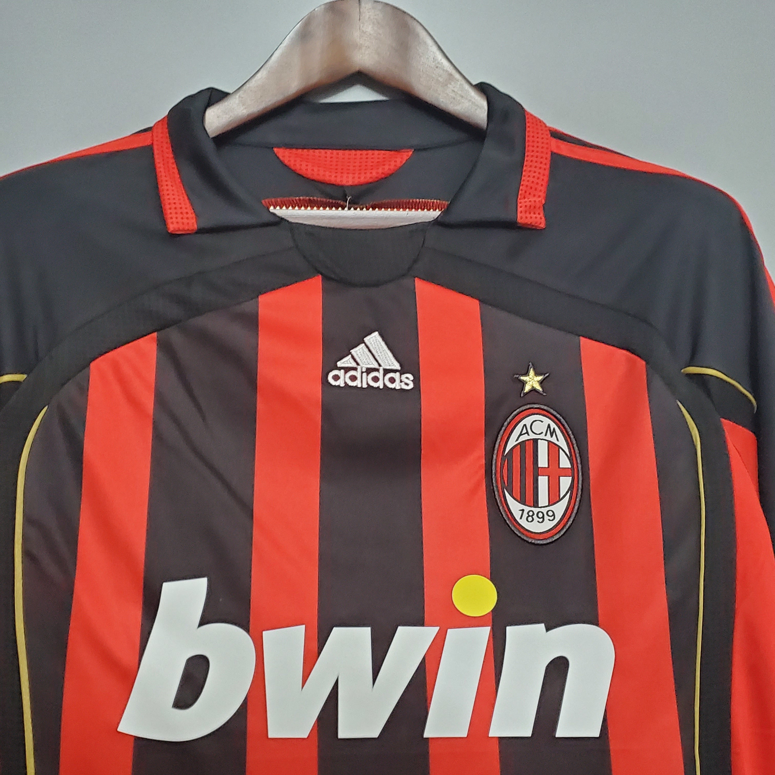 Camiseta Milan 2006-07 - Local - Retro