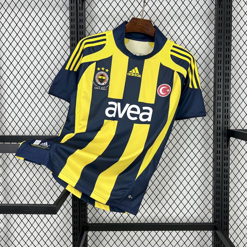 Camiseta Fenerbahce 2007-08 - Local - Retro