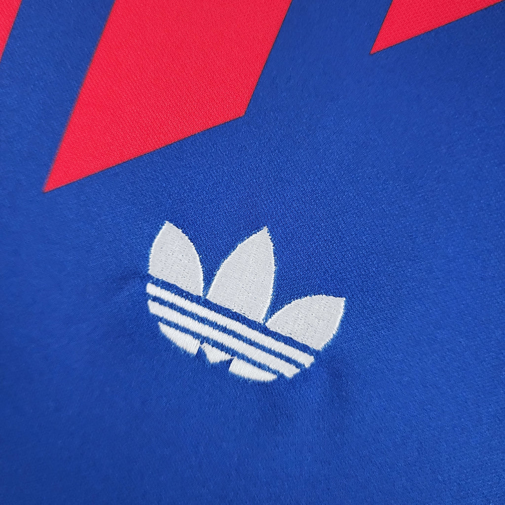 Camiseta Francia 1988 Manga Larga - Local - Retro