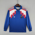 Camiseta Francia 1988 Manga Larga - Local - Retro