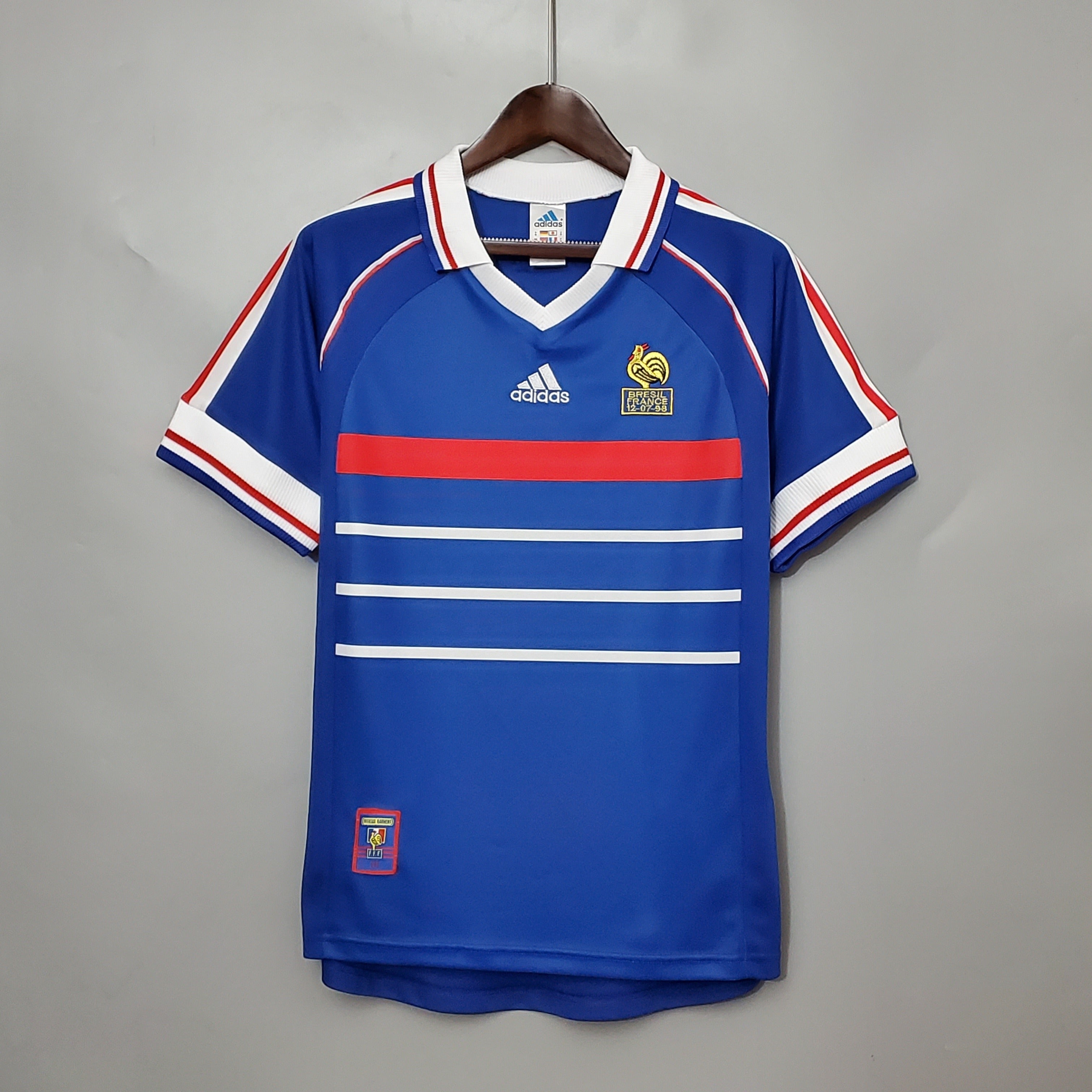 Camiseta Francia 1998 - Local - Retro