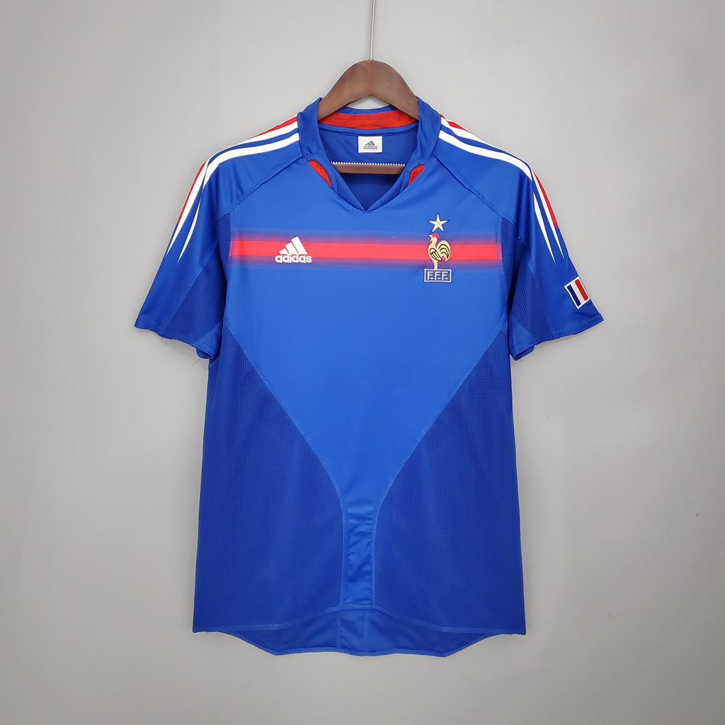 Camiseta Francia 2004 - Local - Retro