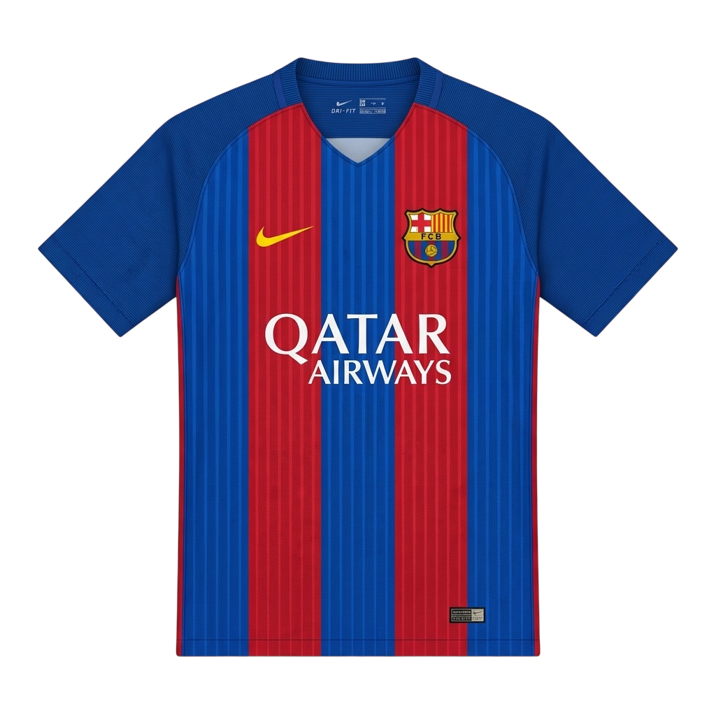 Camiseta Barcelona 2016-17 - Local - Retro