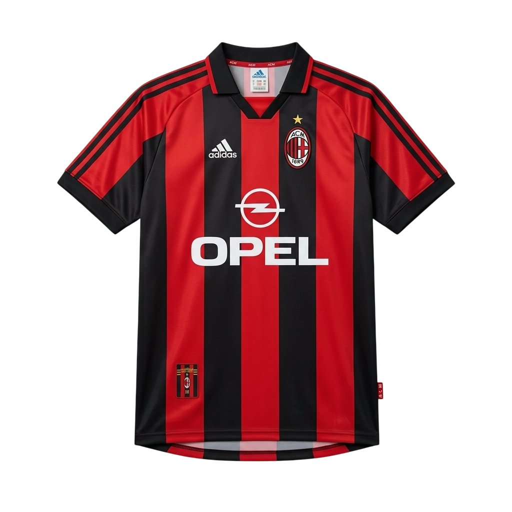 Camiseta AC Milan 1998-99 - Local - Retro