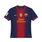 Camiseta Barcelona 2012-13 - Local - Retro