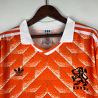 Camiseta Holanda 1988 Manga Larga - Local - Retro