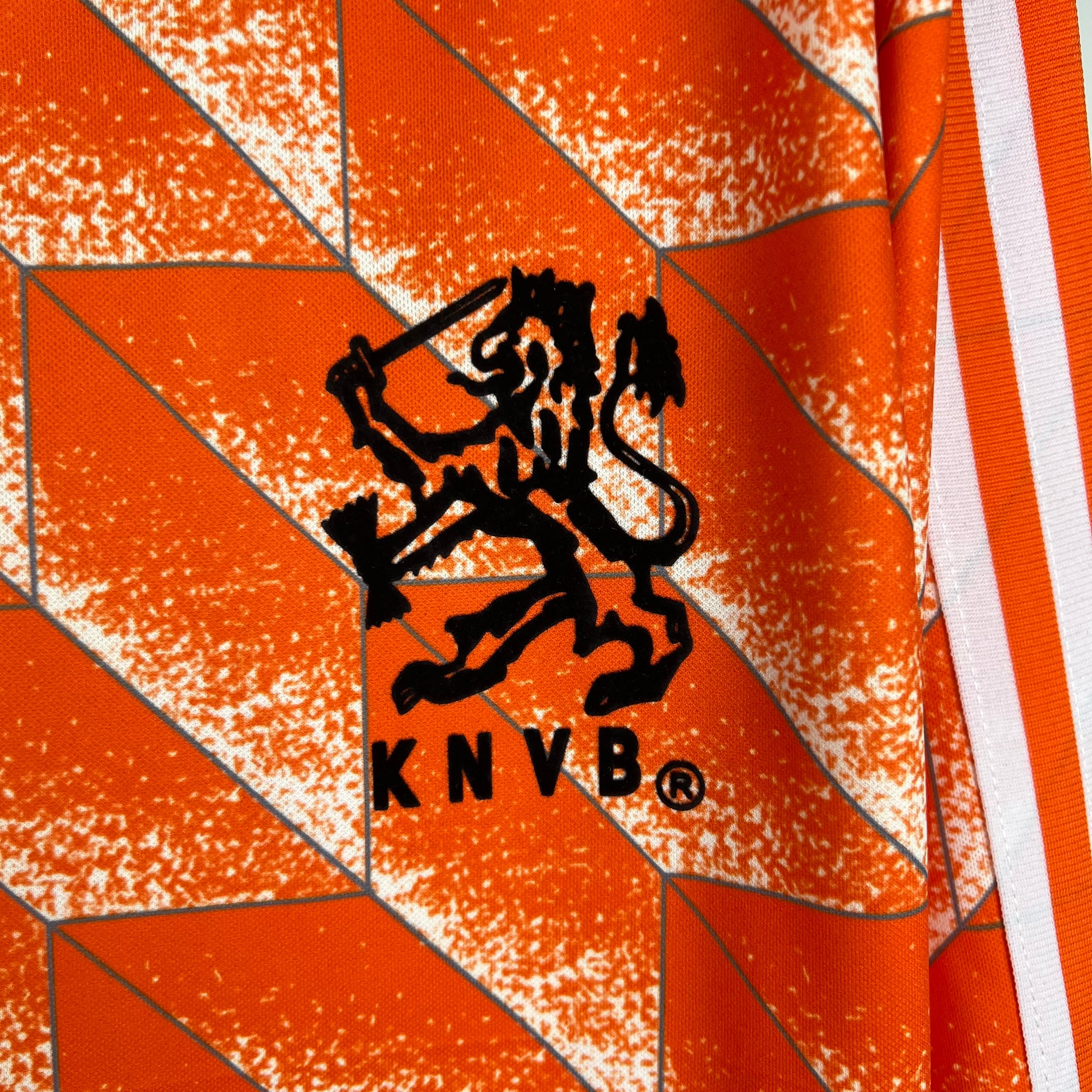 Camiseta Holanda 1988 Manga Larga - Local - Retro
