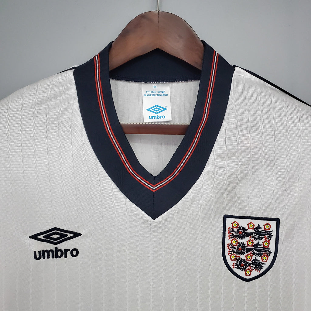 Camiseta Inglaterra 1984 - Local - Retro