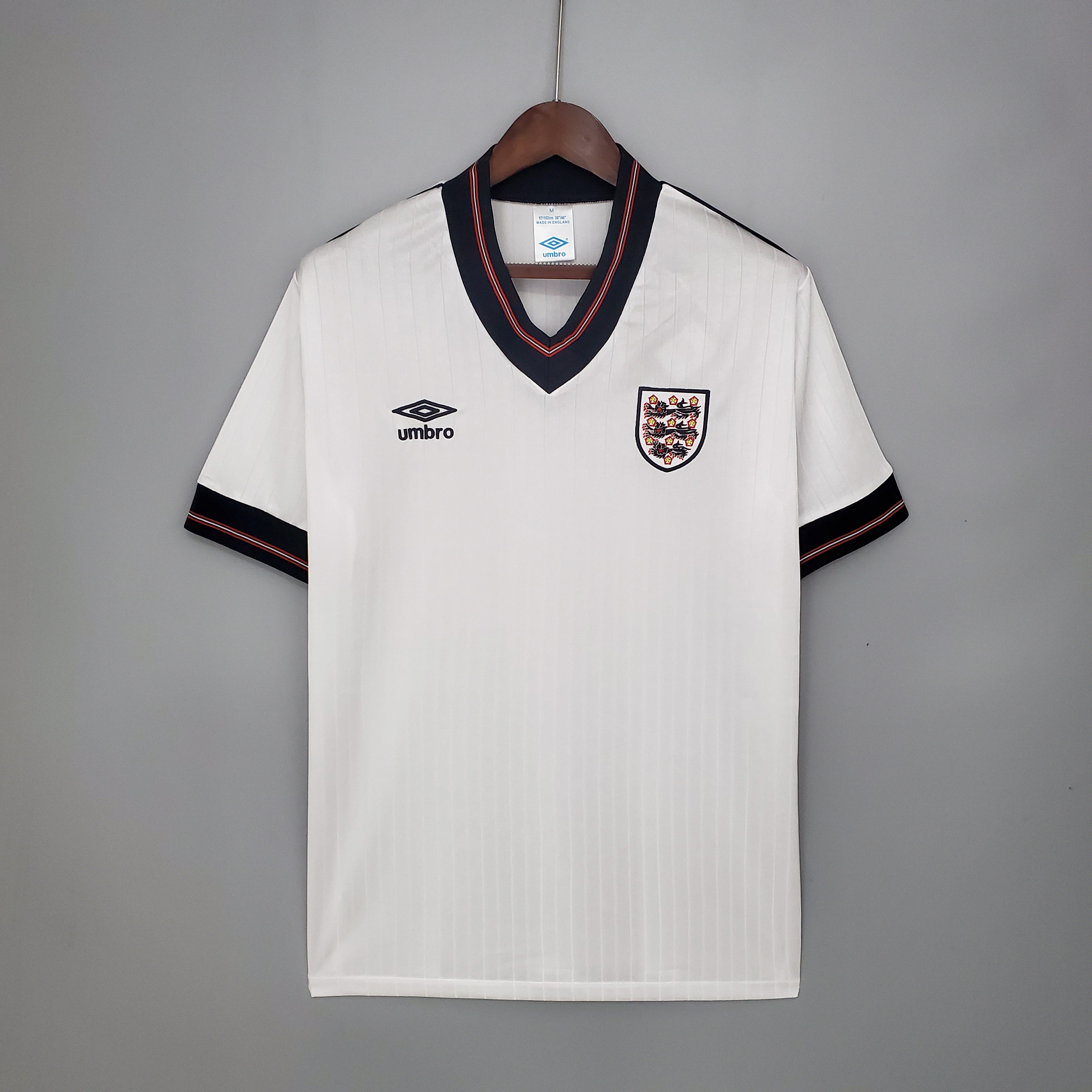 Camiseta Inglaterra 1984 - Local - Retro