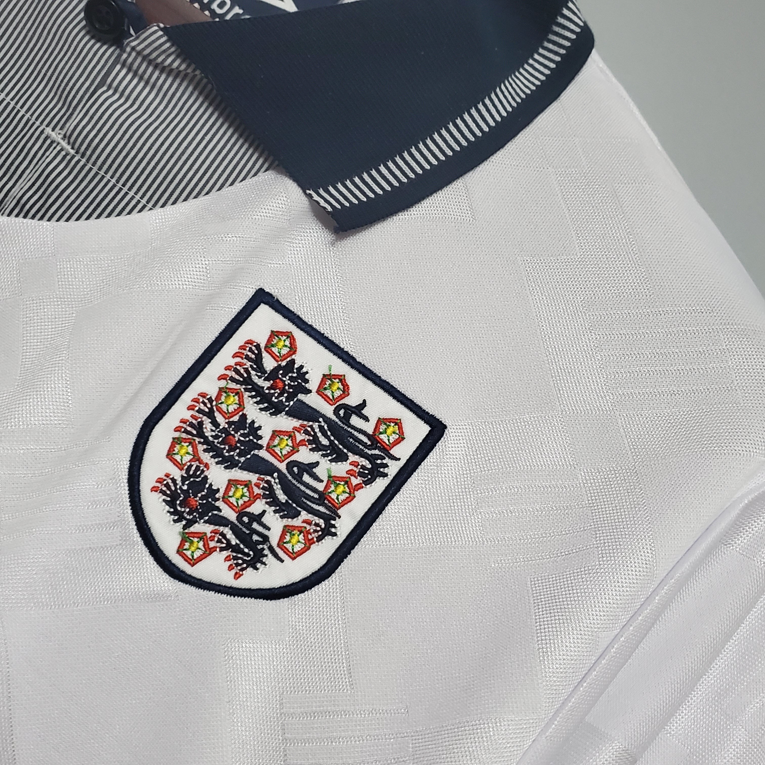 Camiseta Inglaterra 1990 - Local - Retro