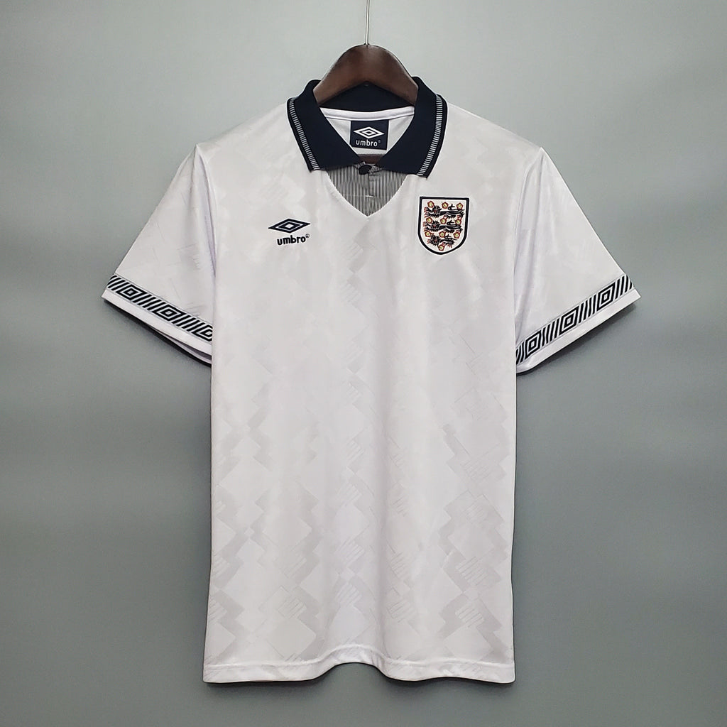 Camiseta Inglaterra 1990 - Local - Retro