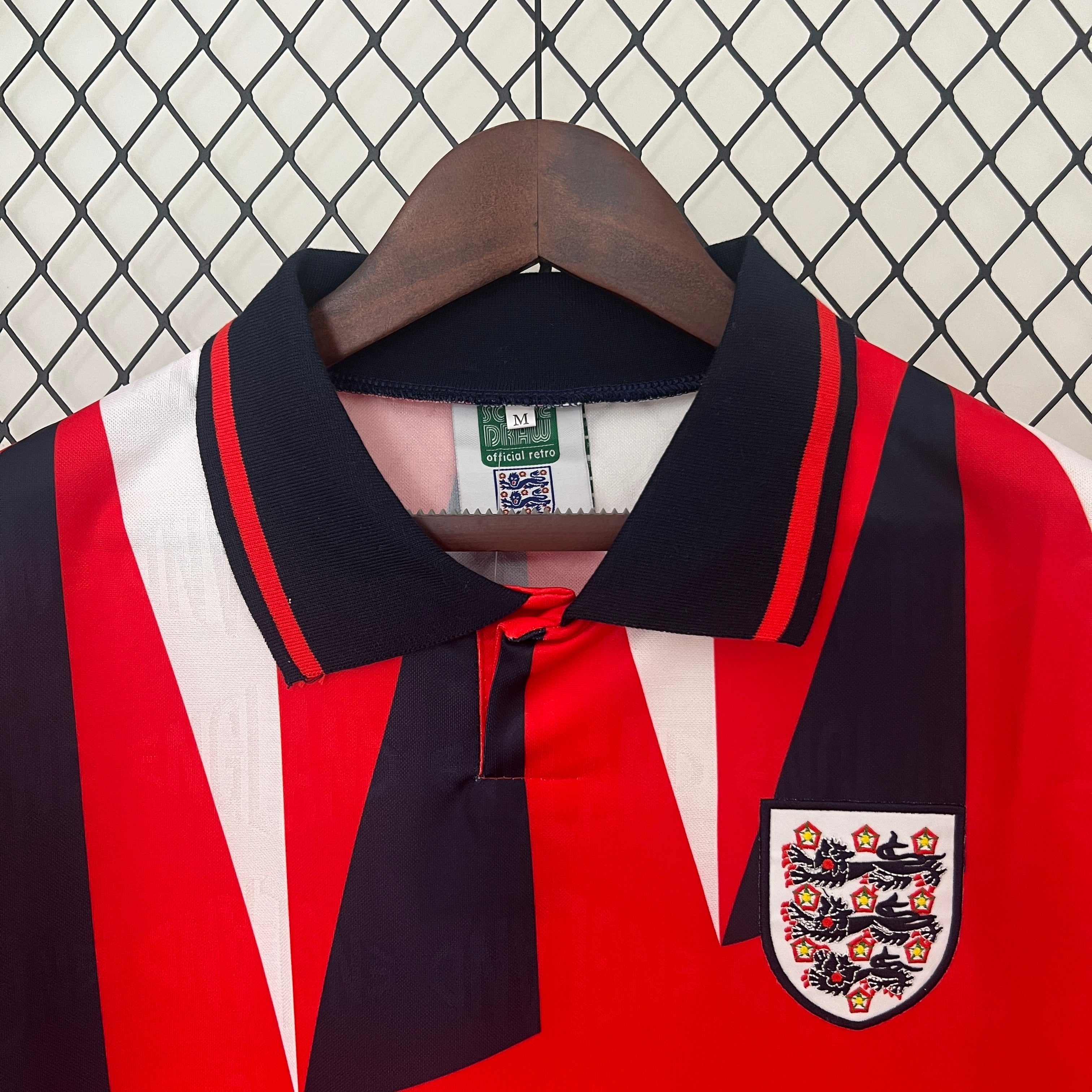 Camiseta Inglaterra 1992 - Visitante - Retro