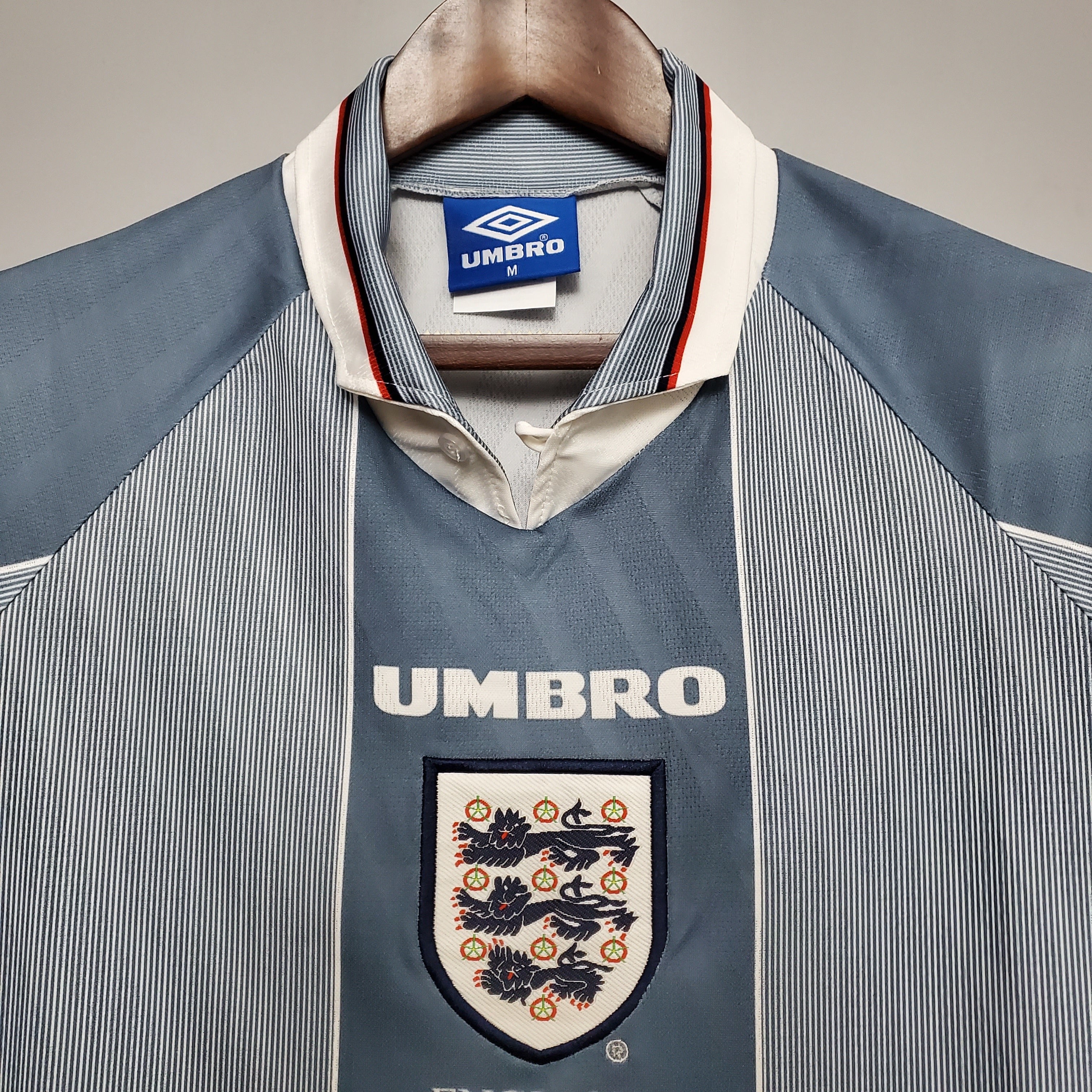 Camiseta Inglaterra 1996 - Visitante - Retro