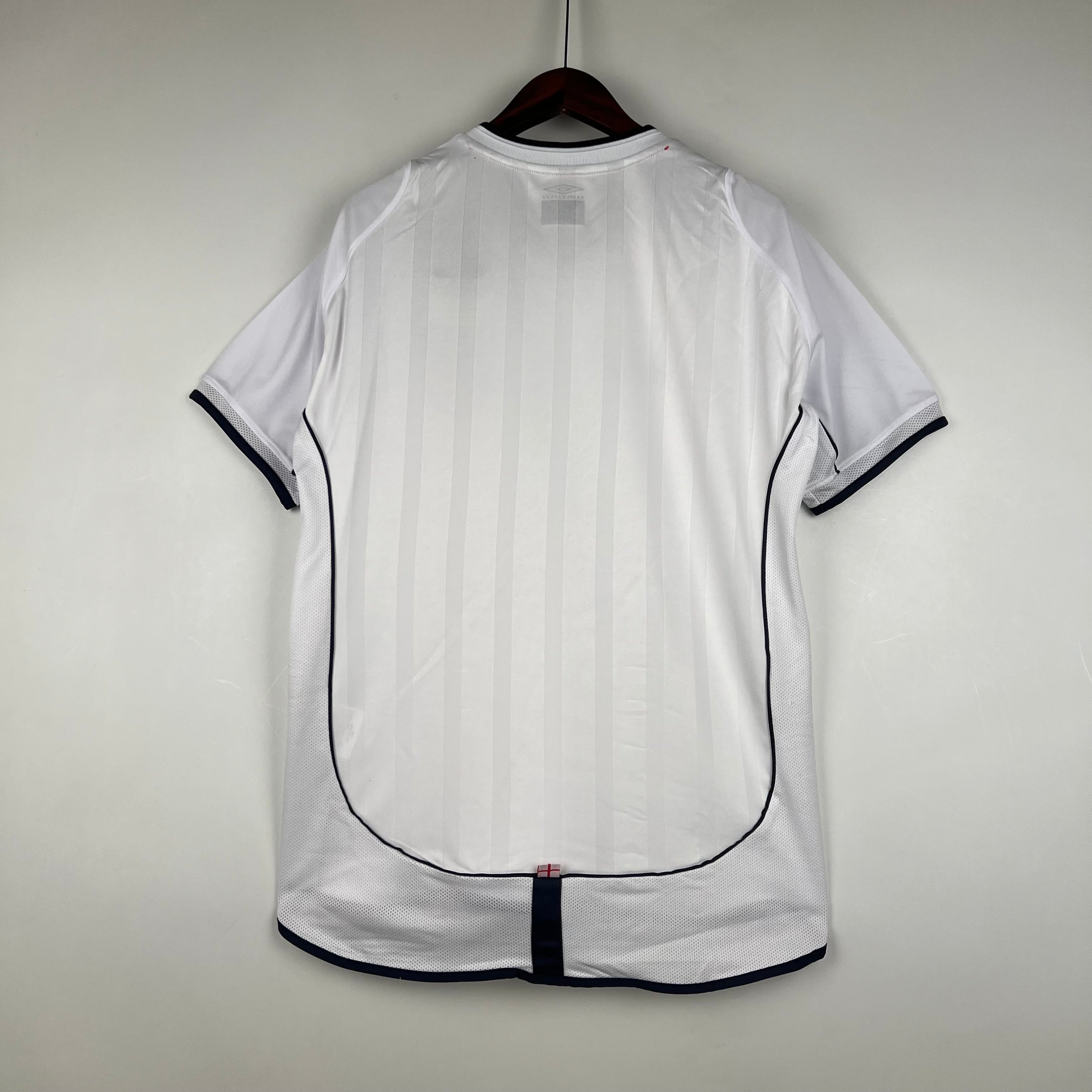 Camiseta Inglaterra 2002 - Local - Retro