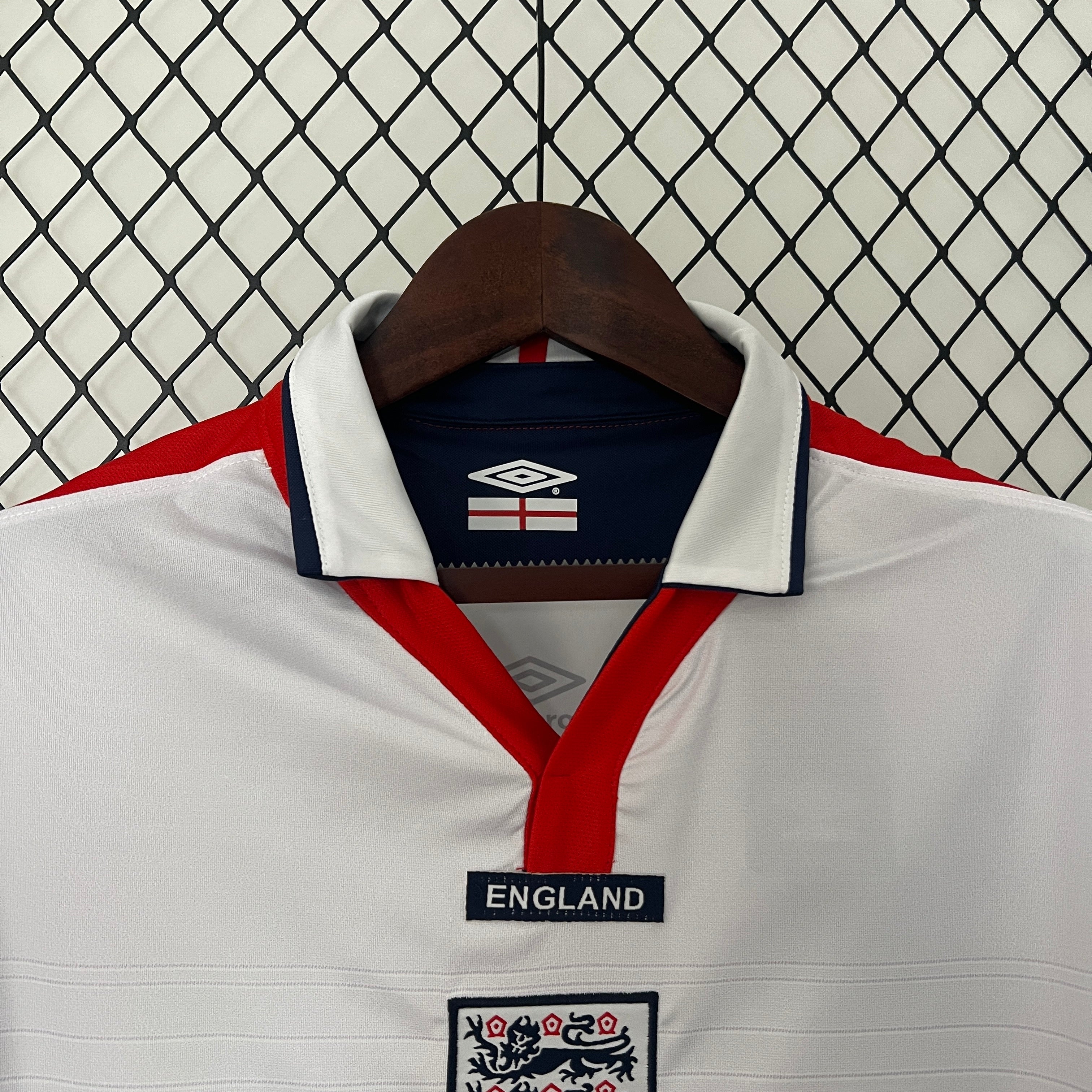 Camiseta Inglaterra 2004 - Local - Retro