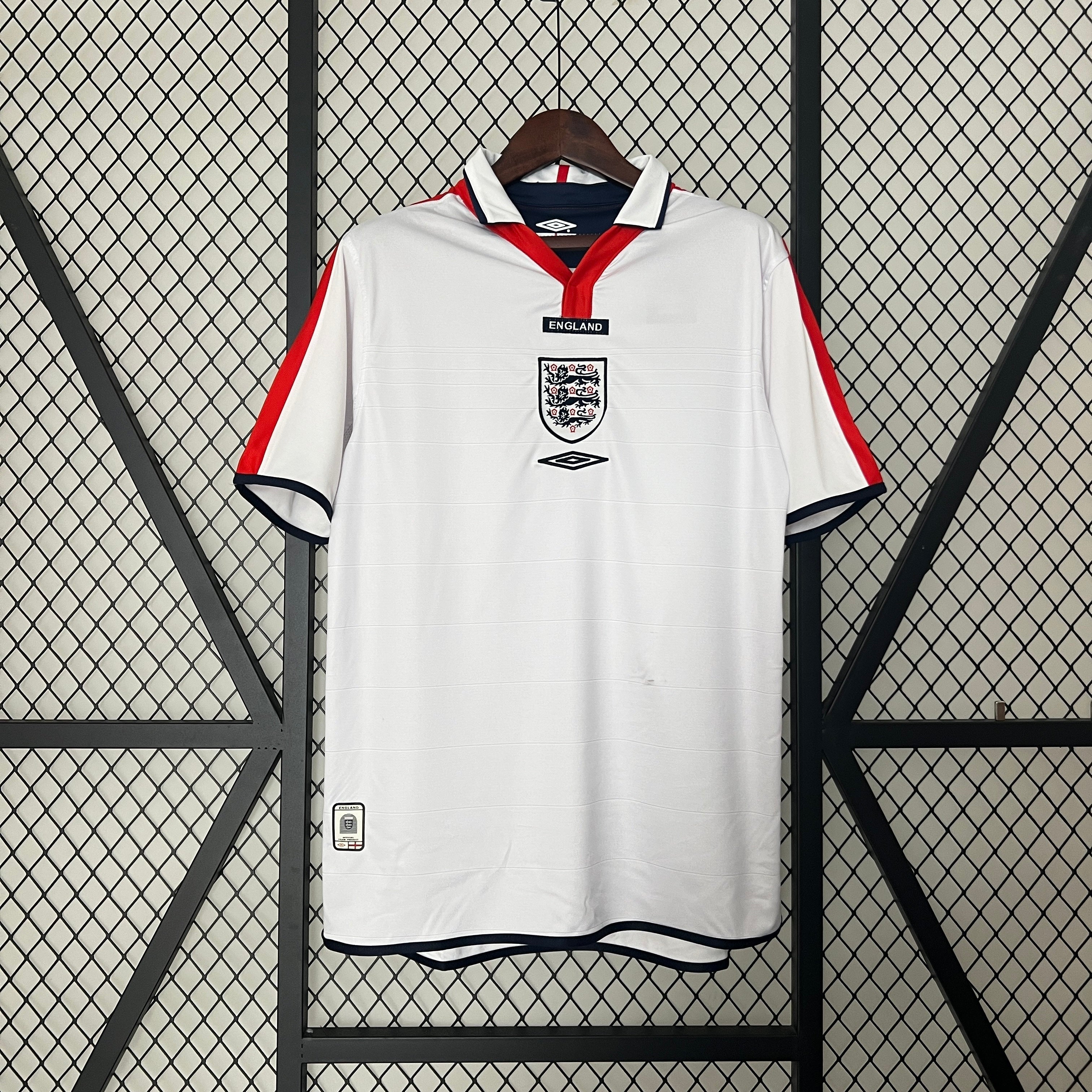 Camiseta Inglaterra 2004 - Local - Retro