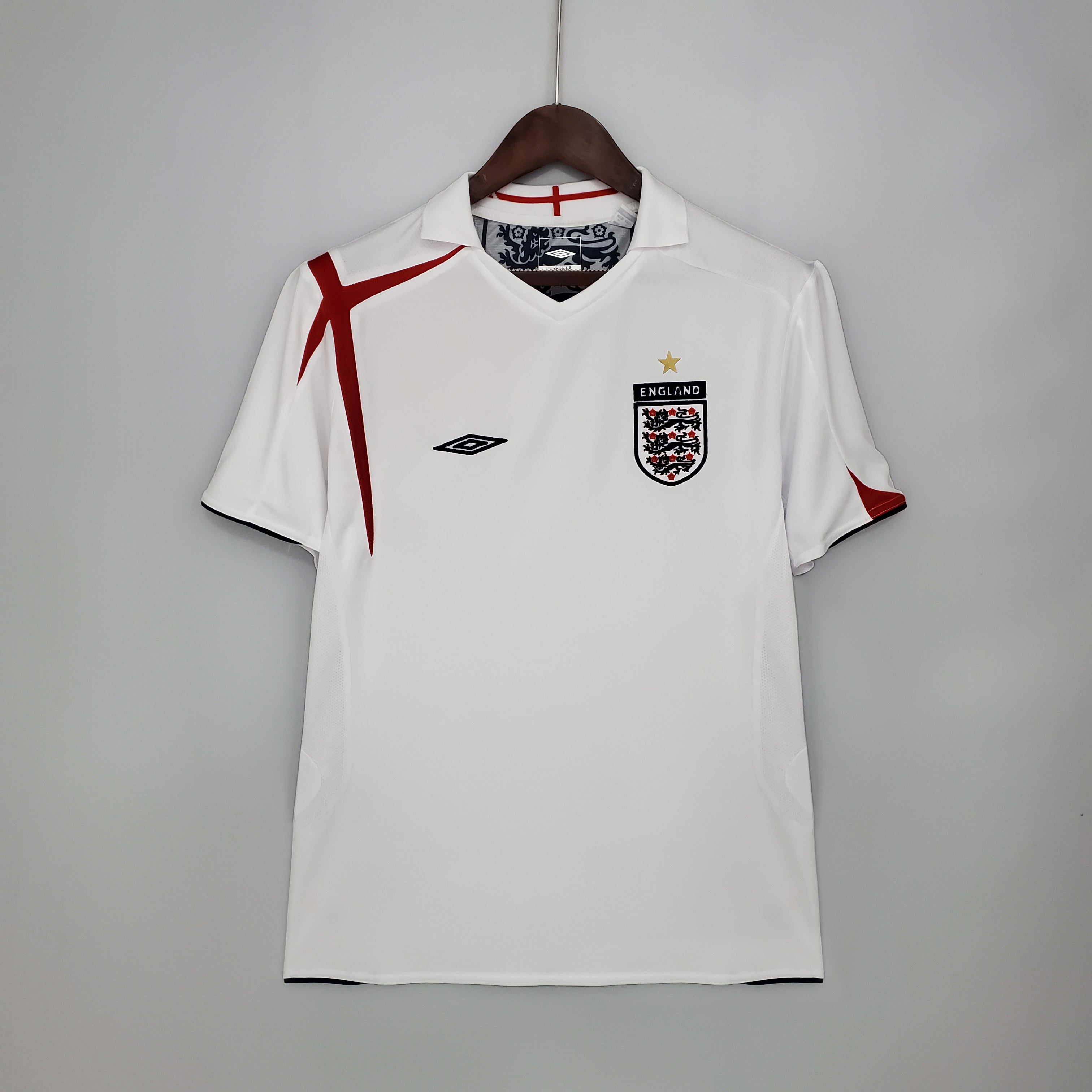 Camiseta Inglaterra 2006 - Local - Retro