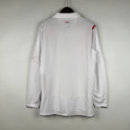 Camiseta Inglaterra 2006 Manga Larga - Local - Retro