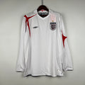 Camiseta Inglaterra 2006 Manga Larga - Local - Retro