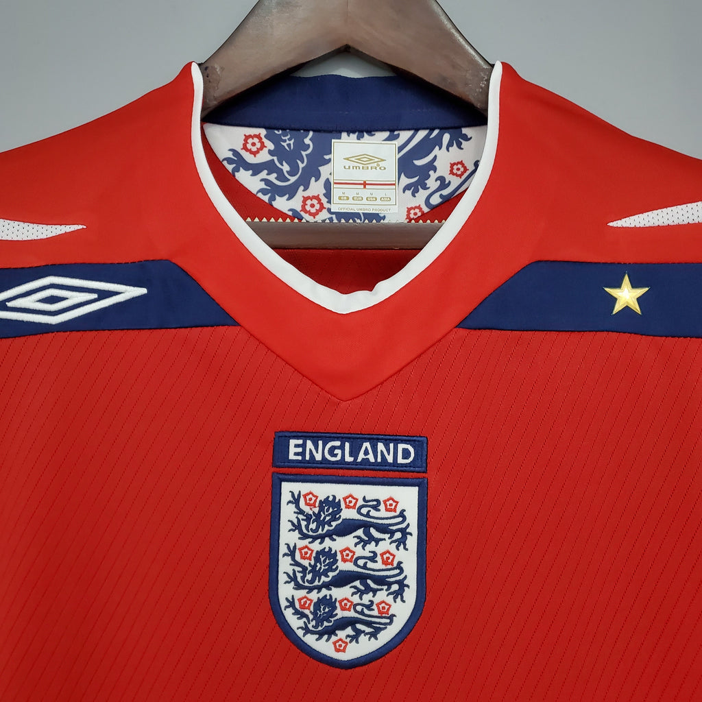 Camiseta Inglaterra 2008 - Visitante - Retro