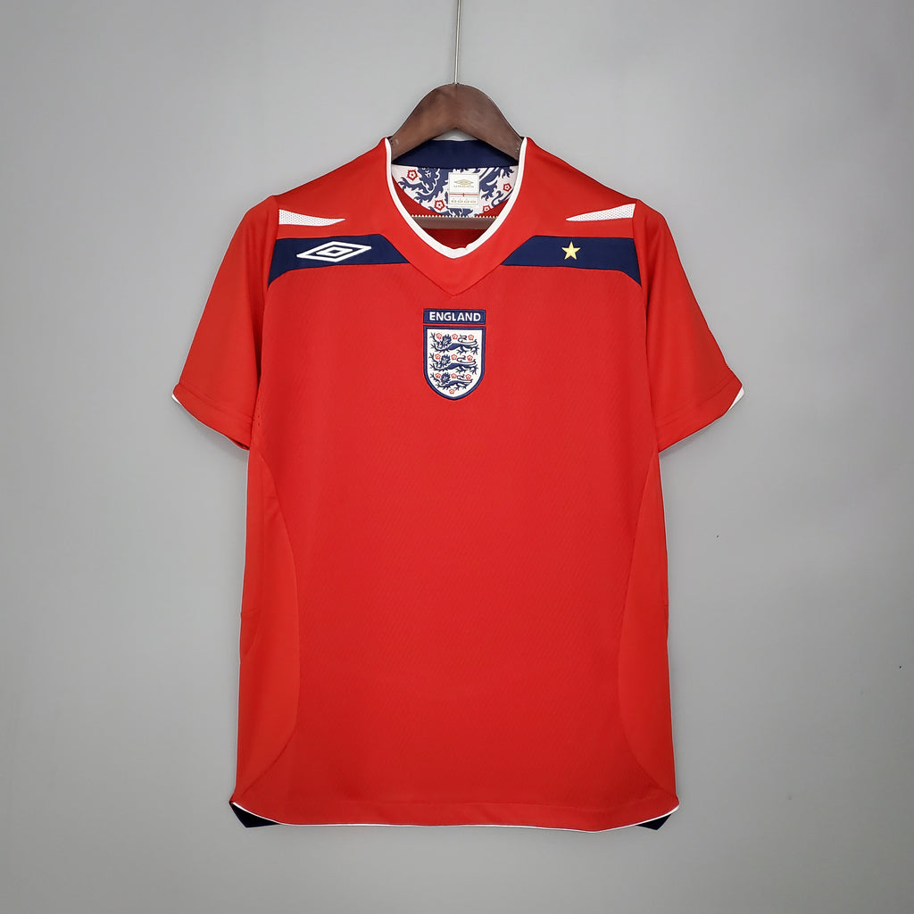 Camiseta Inglaterra 2008 - Visitante - Retro