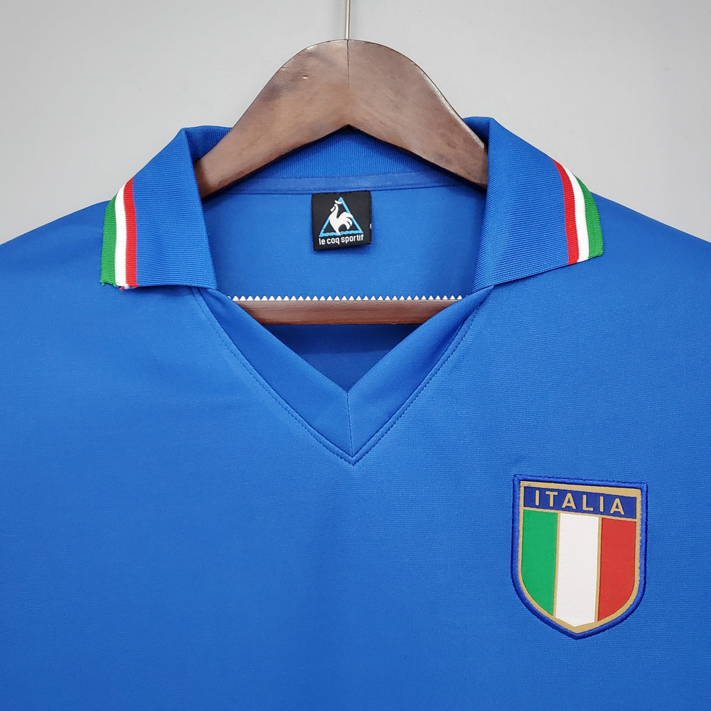 Camiseta Italia 1982 - Local - Retro