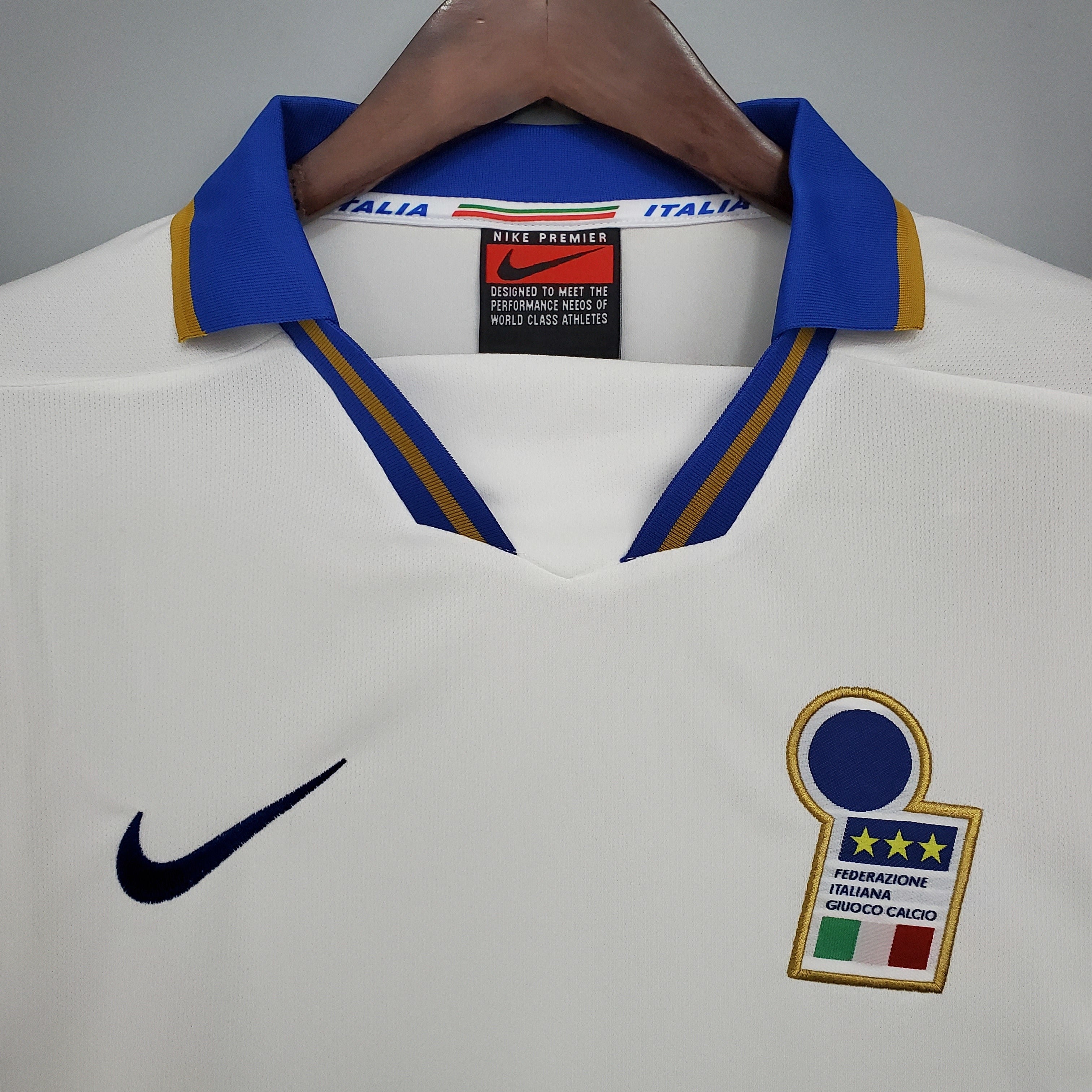 Camiseta Italia 1996 - Visitante - Retro