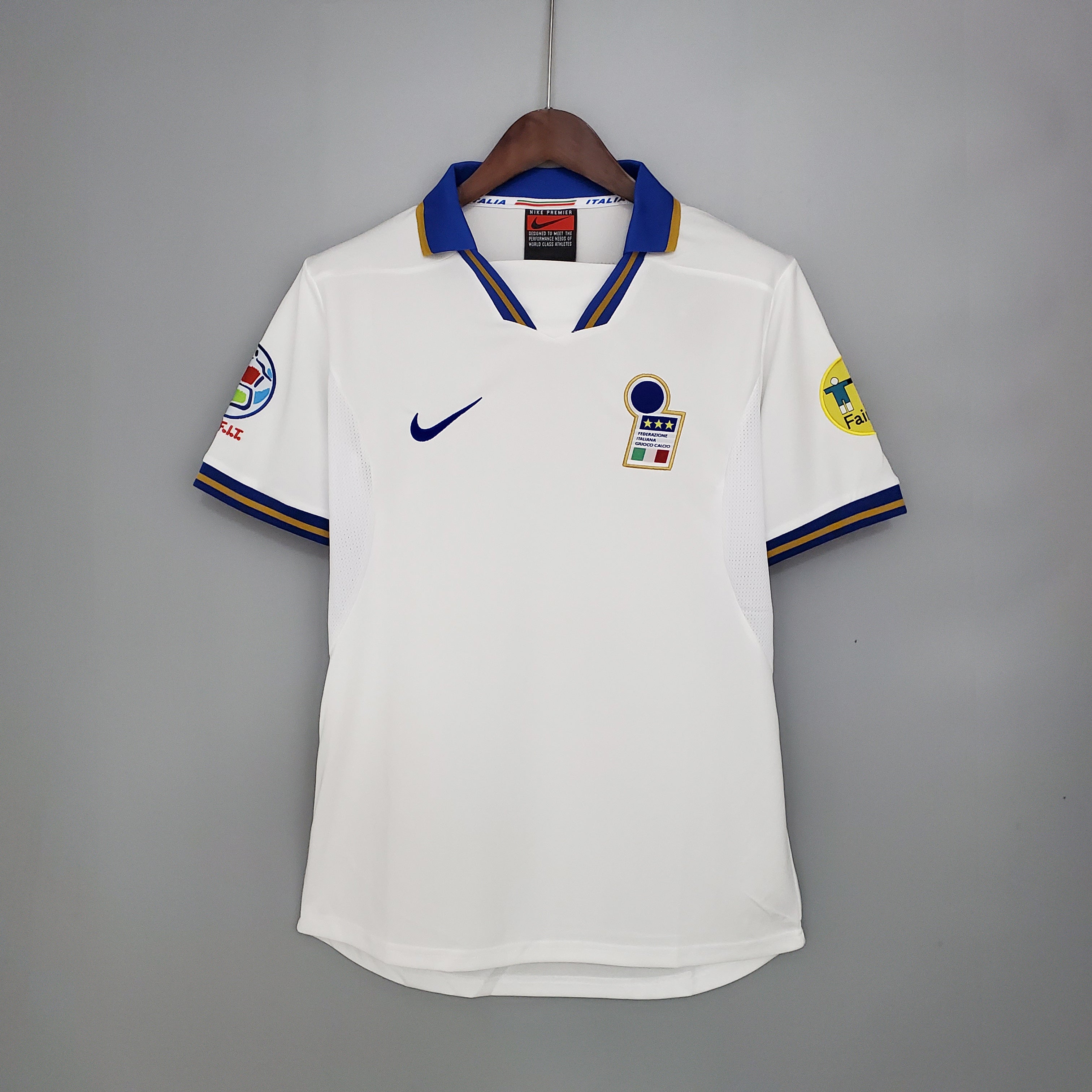 Camiseta Italia 1996 - Visitante - Retro