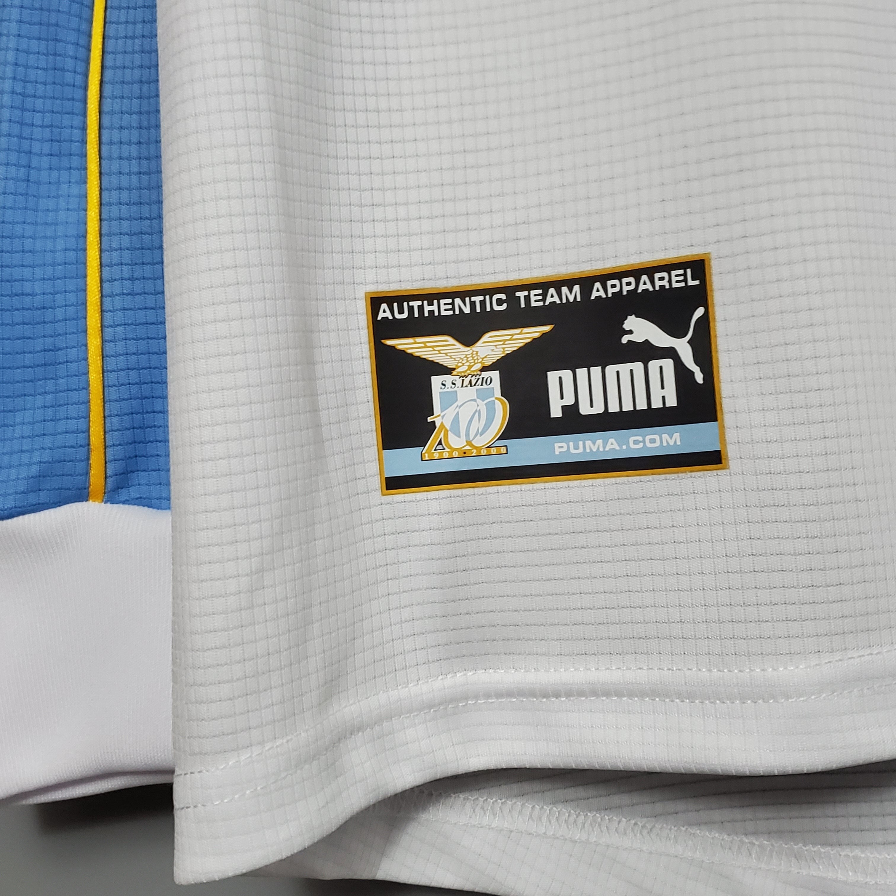 Camiseta Lazio 2000-01 Manga Larga - Visitante - Retro