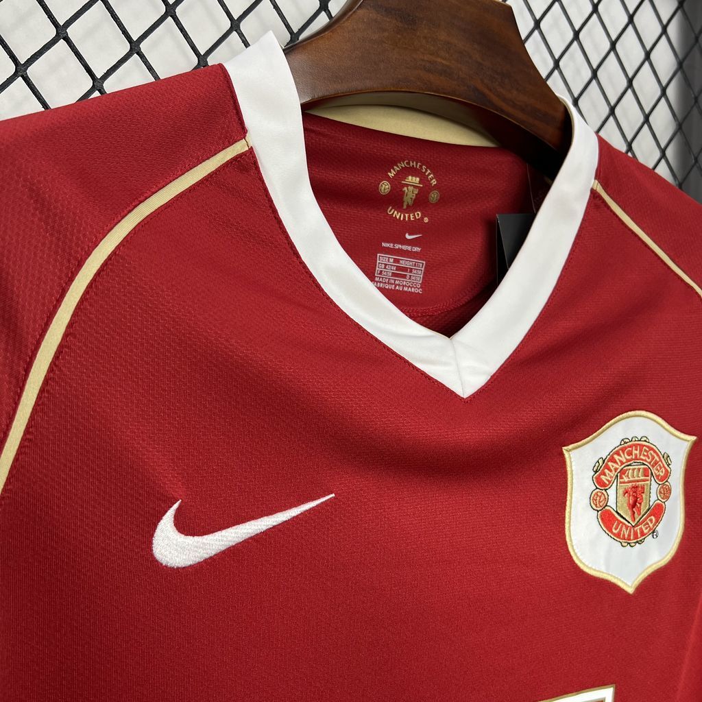 Camiseta Manchester United 2006-07 - Local - Retro