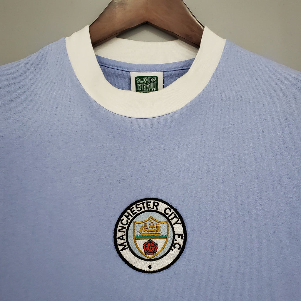 Camiseta Manchester City 1972 - Local - Retro