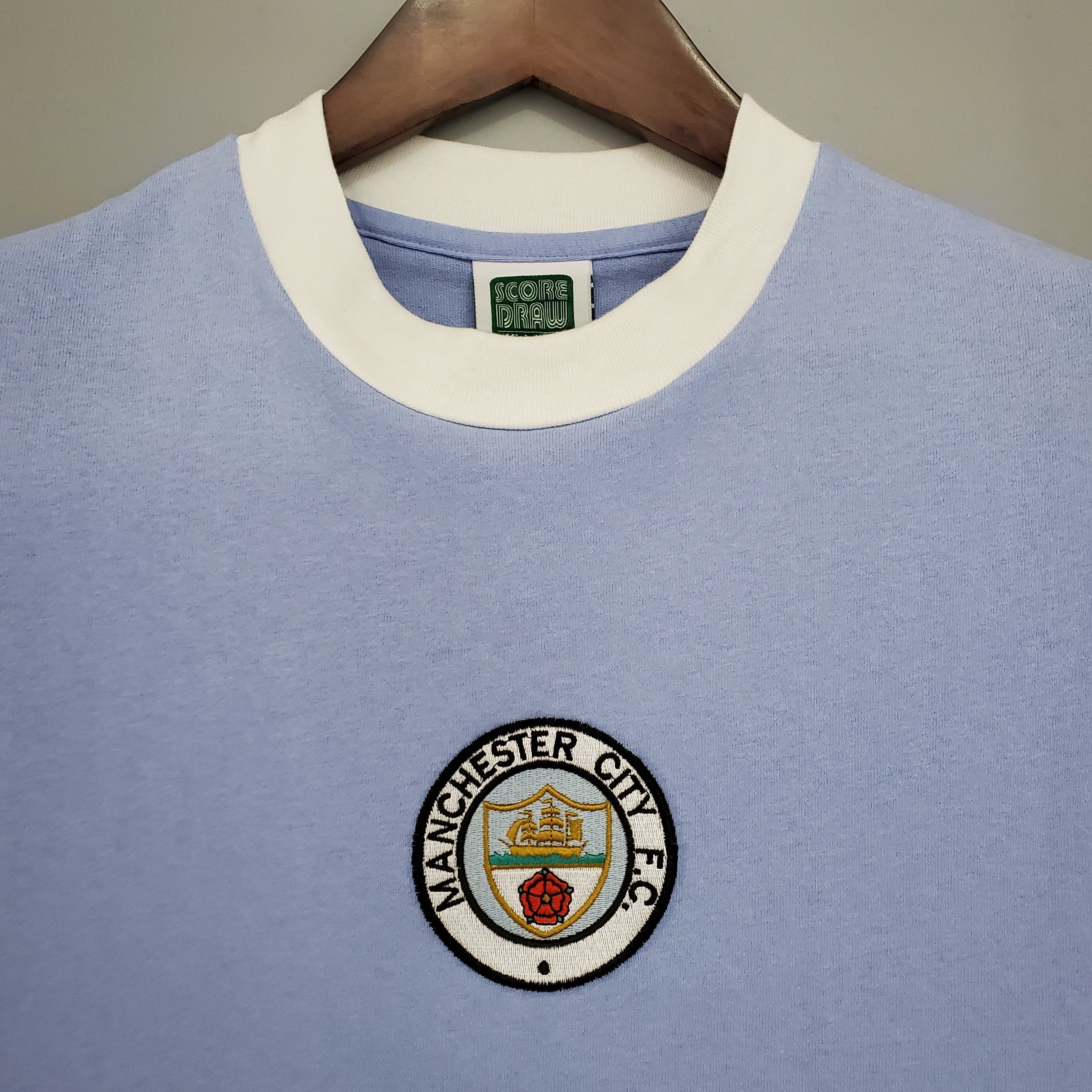 Camiseta Manchester City 1972 - Local - Retro