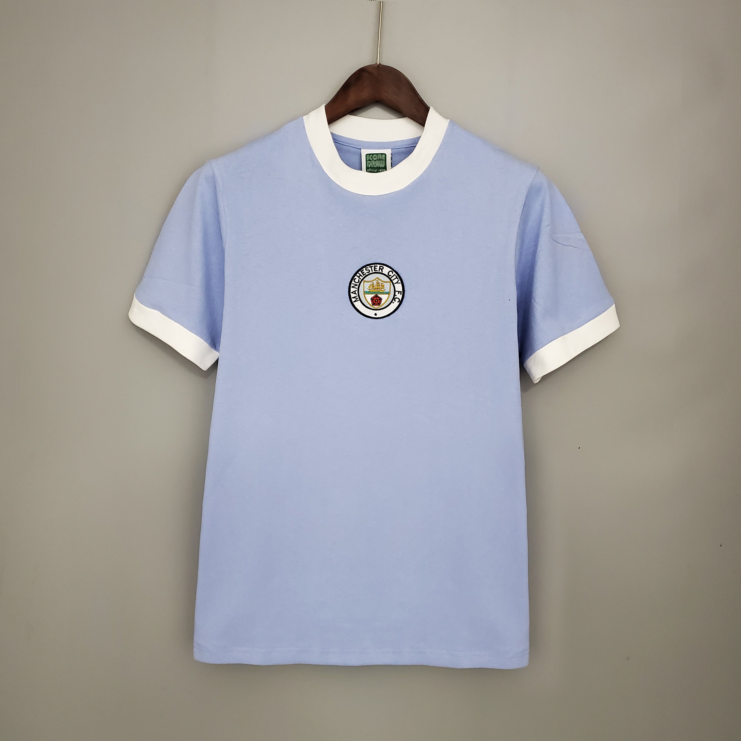 Camiseta Manchester City 1972 - Local - Retro