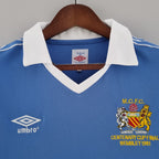 Camiseta Manchester City 1981-82 - Local - Retro