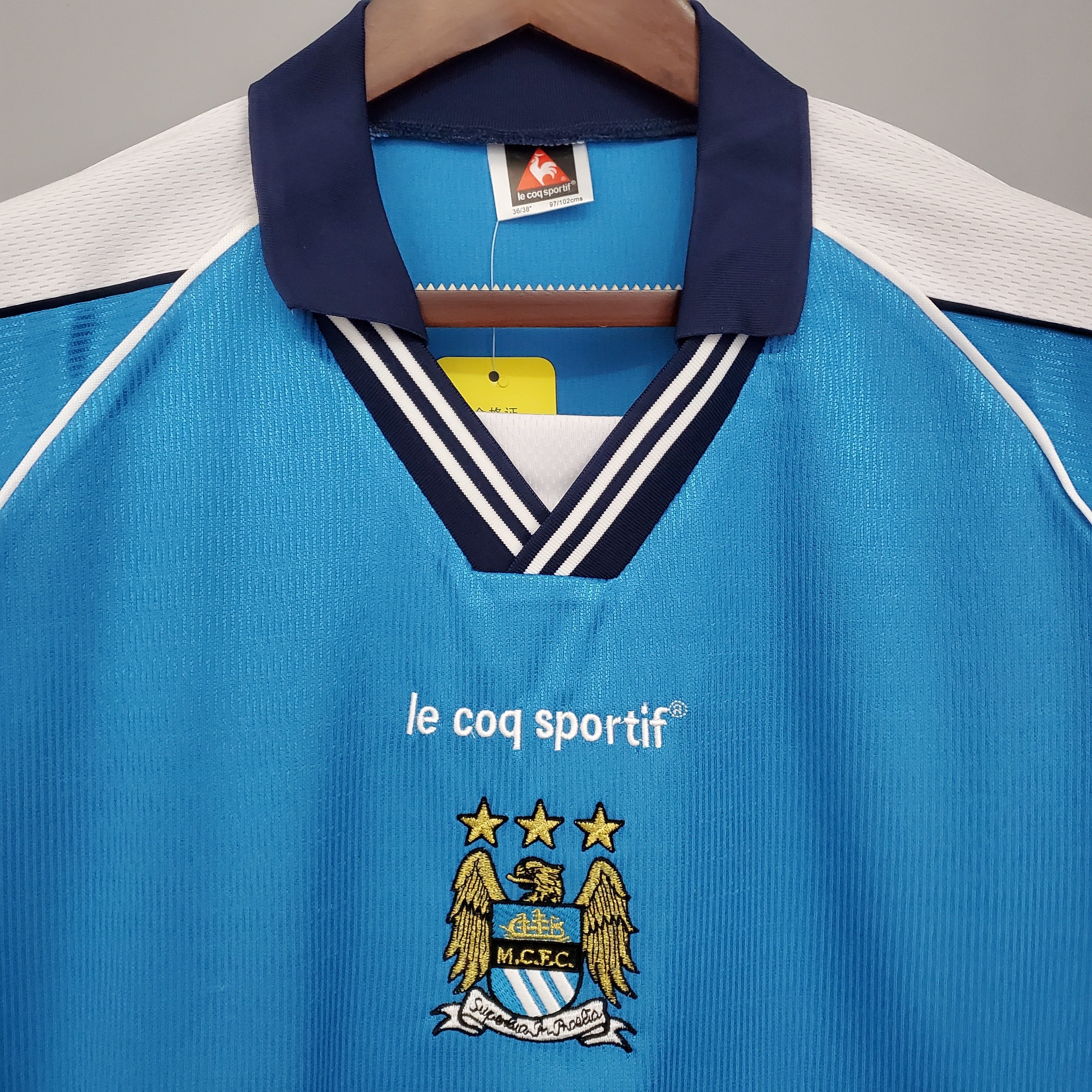 Camiseta Manchester City 1999-01 - Local - Retro