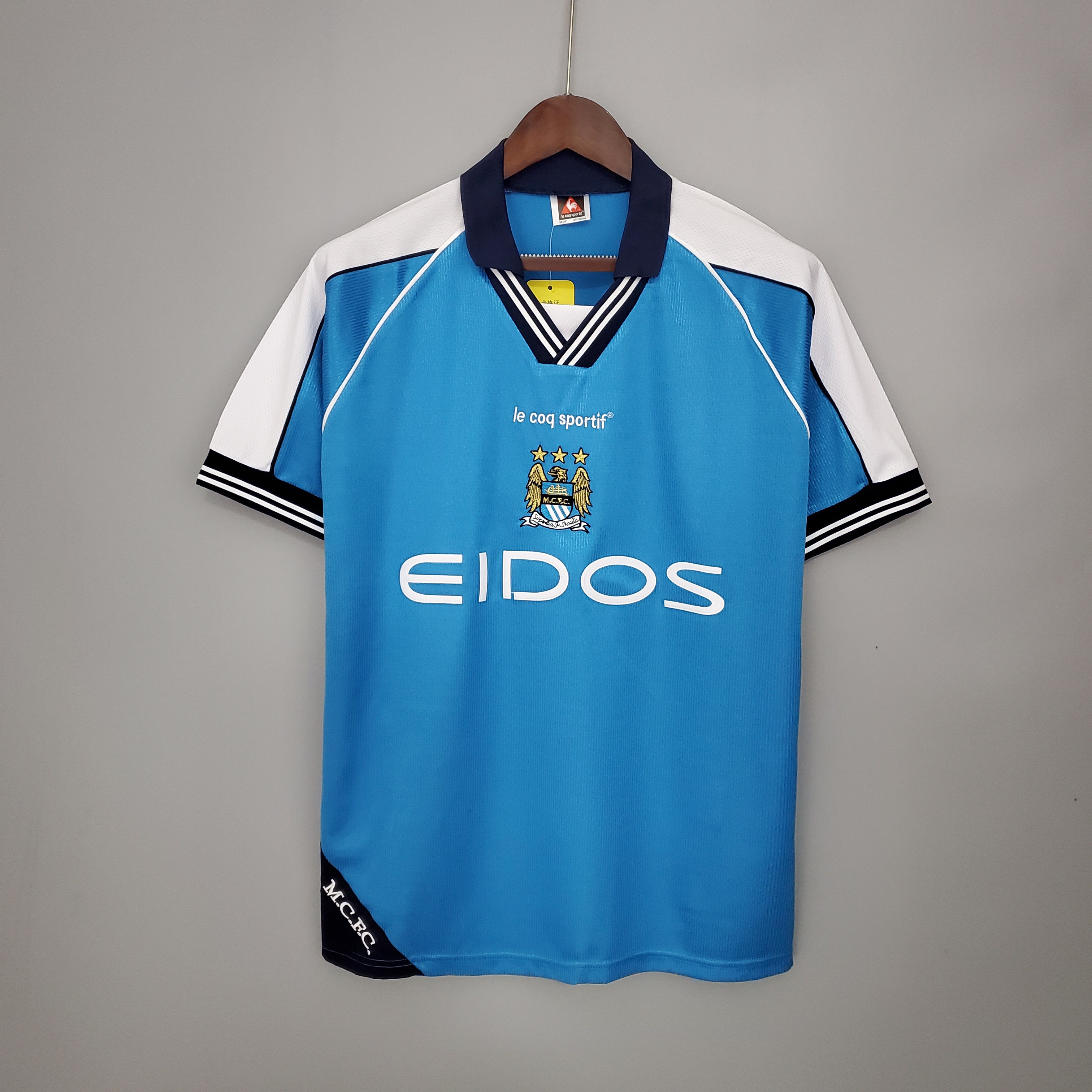 Camiseta Manchester City 1999-01 - Local - Retro