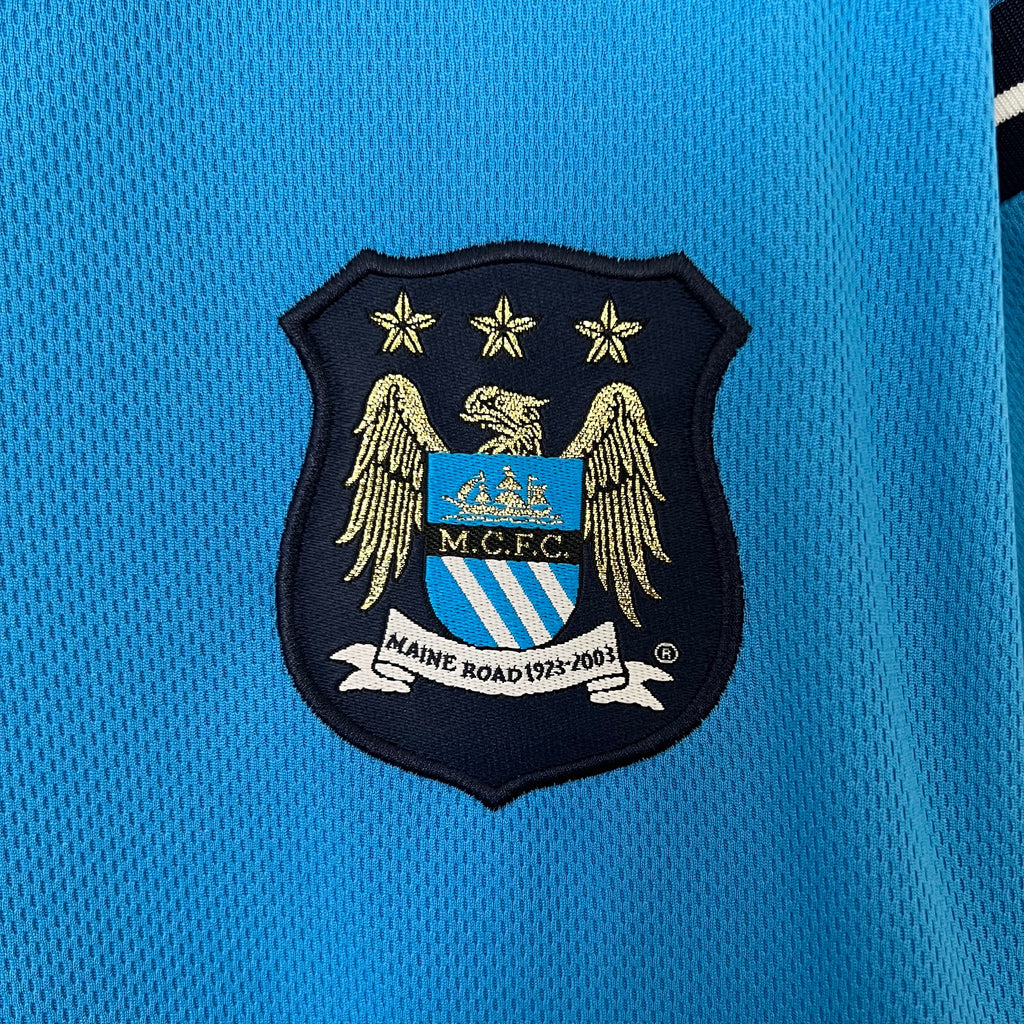 Camiseta Manchester City 2001-02 - Local - Retro
