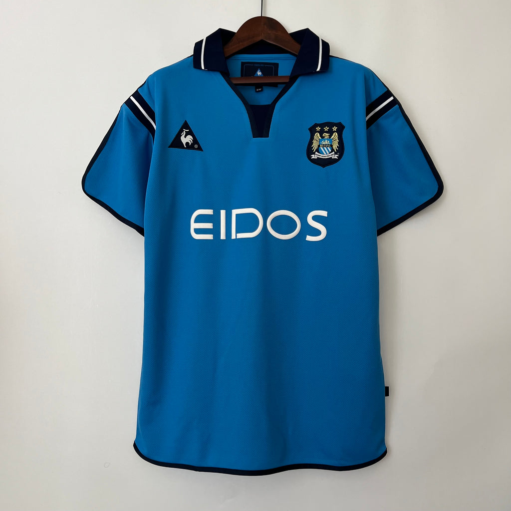 Camiseta Manchester City 2001-02 - Local - Retro