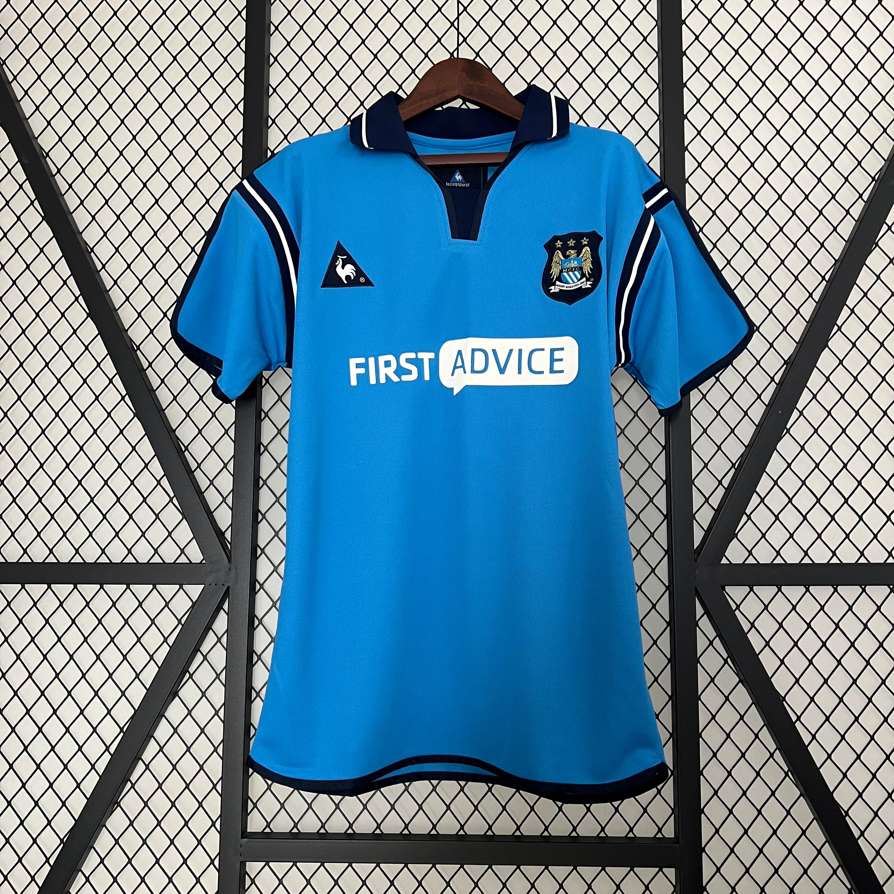 Camiseta Manchester City 2002-03 - Local - Retro