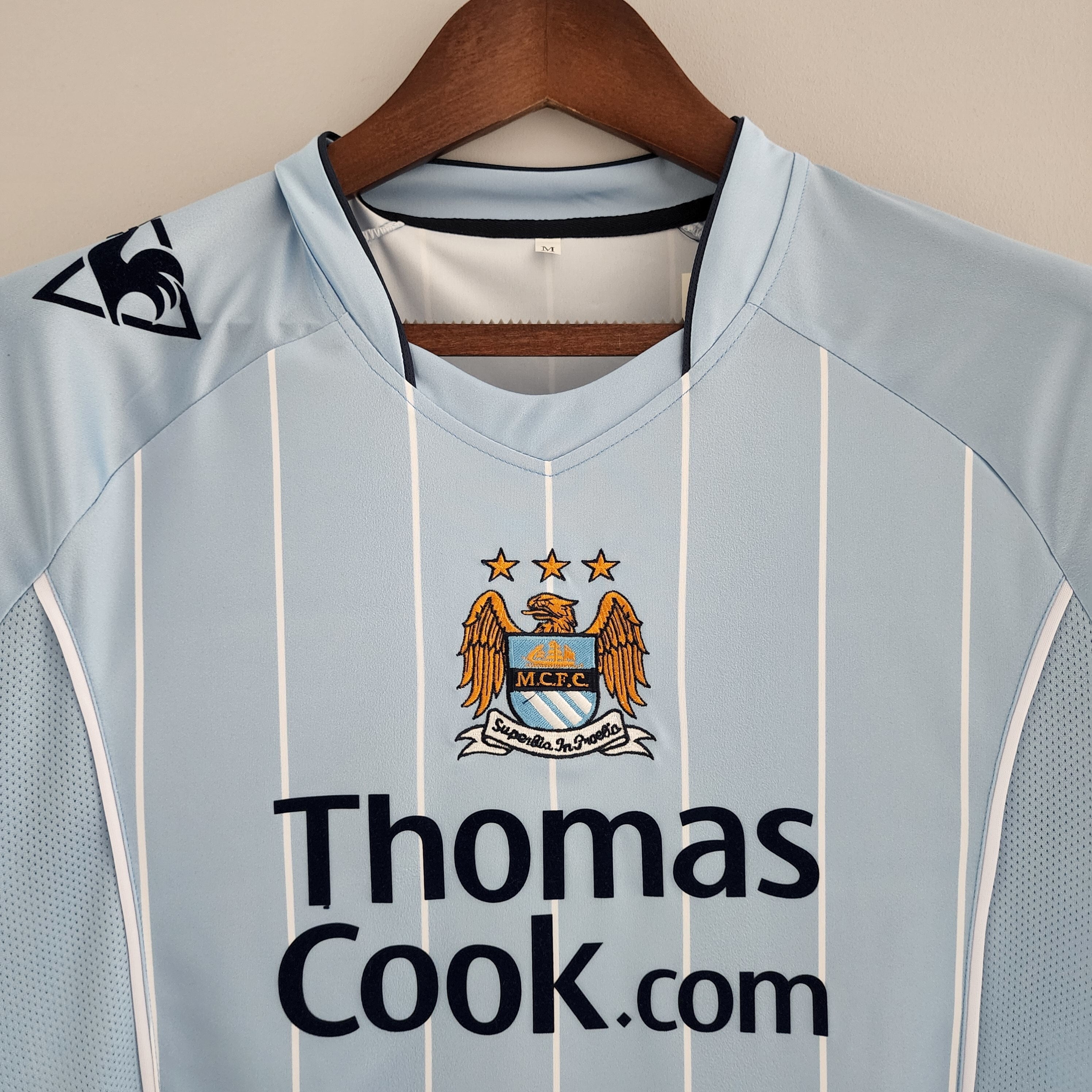 Camiseta Manchester City 2008-09 - Local - Retro