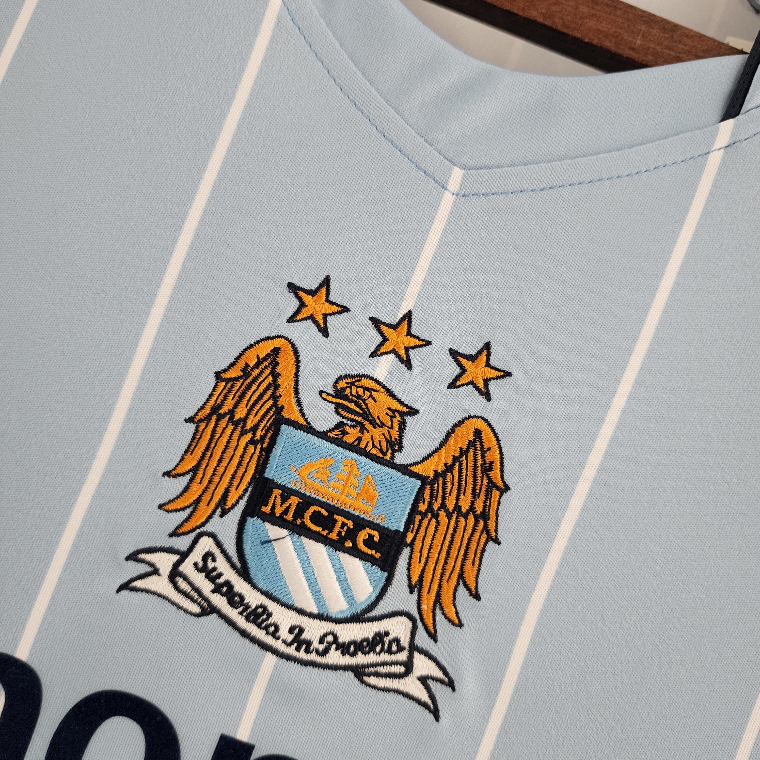 Camiseta Manchester City 2008-09 - Local - Retro